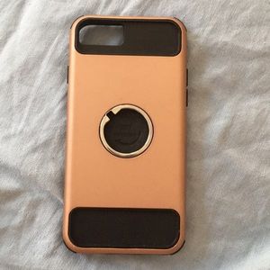rose gold/black iphone 6s case